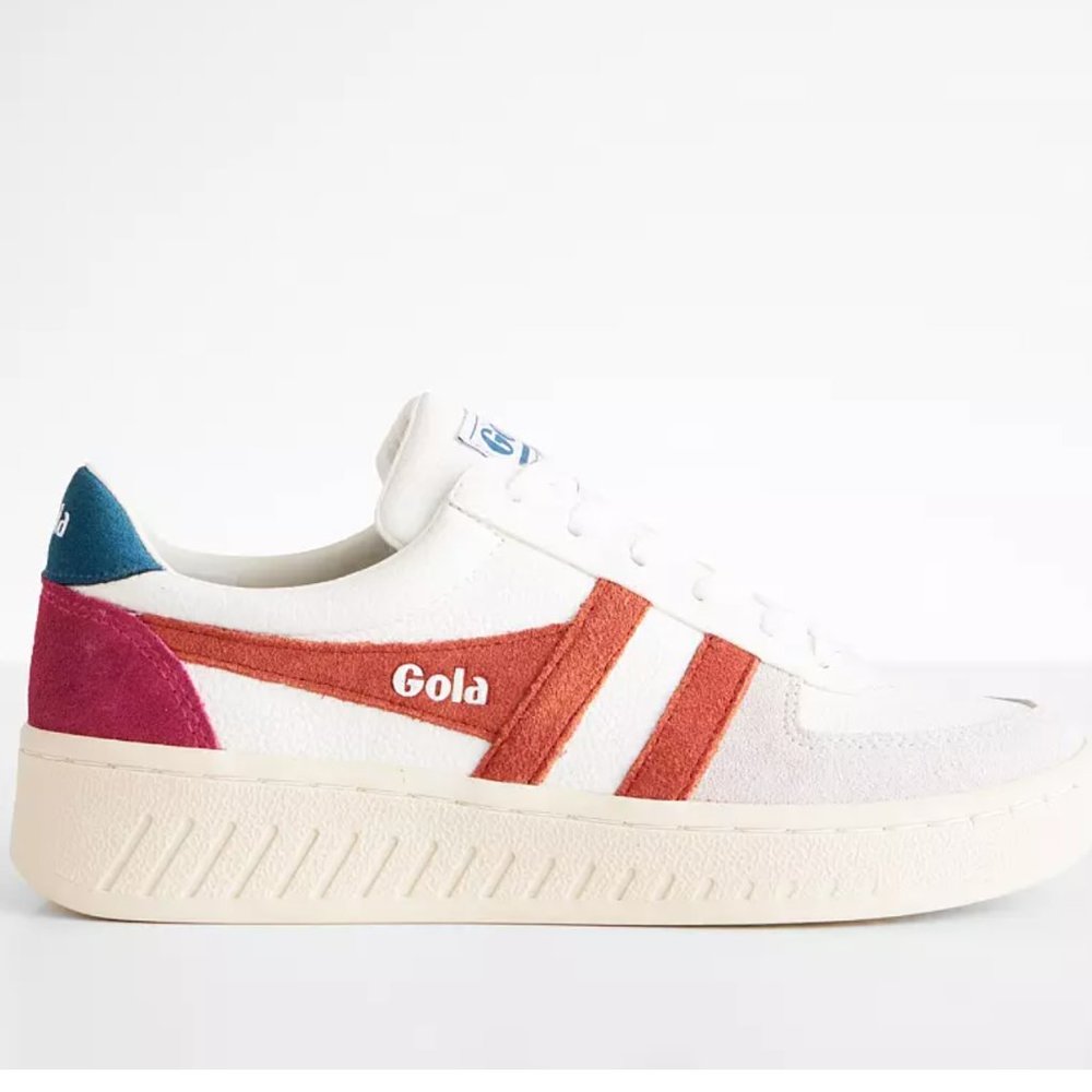 Gola / Anthropologie Size 7 Grandslam Sneakers - Red & Blue & White Details